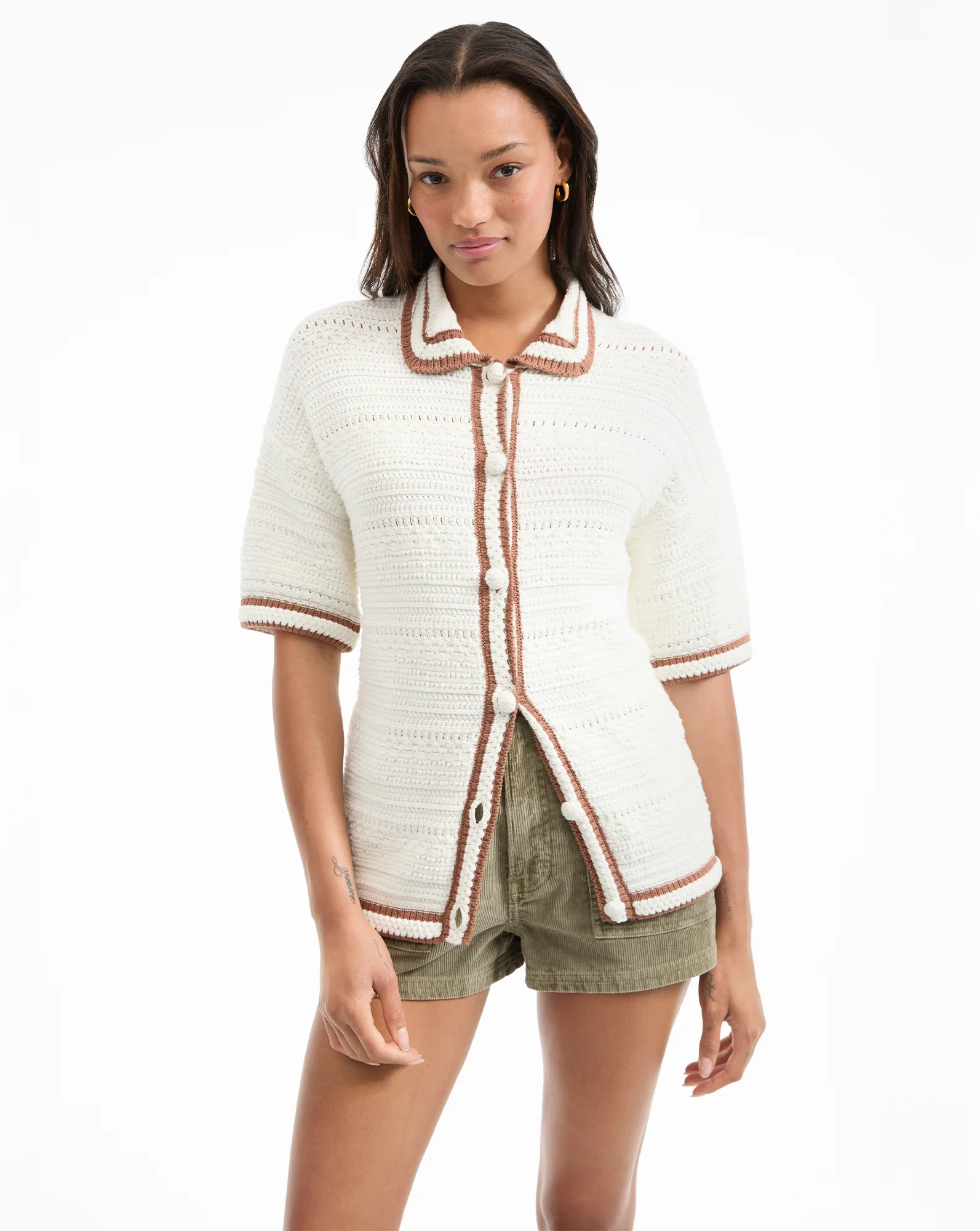 Jadine Half-Sleeve Cardigan