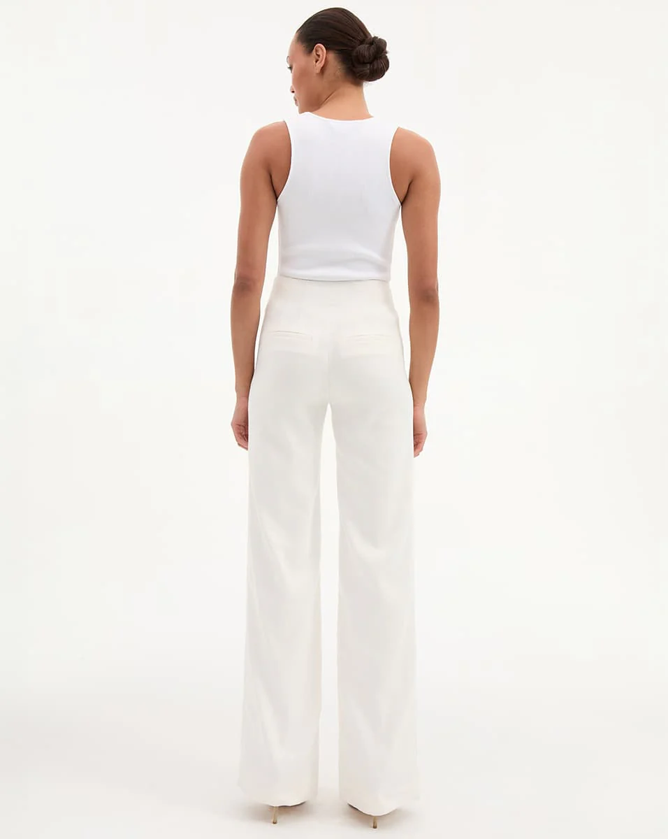 Jude Linen Wide-Leg Pant - Image 5