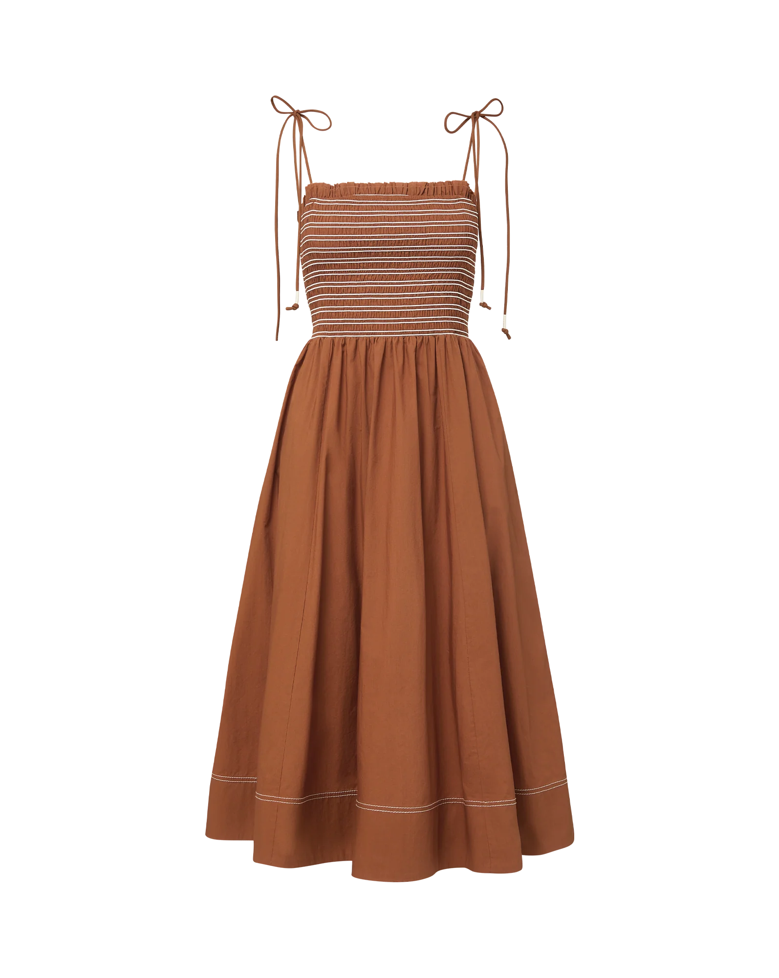 Kaela Smocked Midi Dress - Image 5