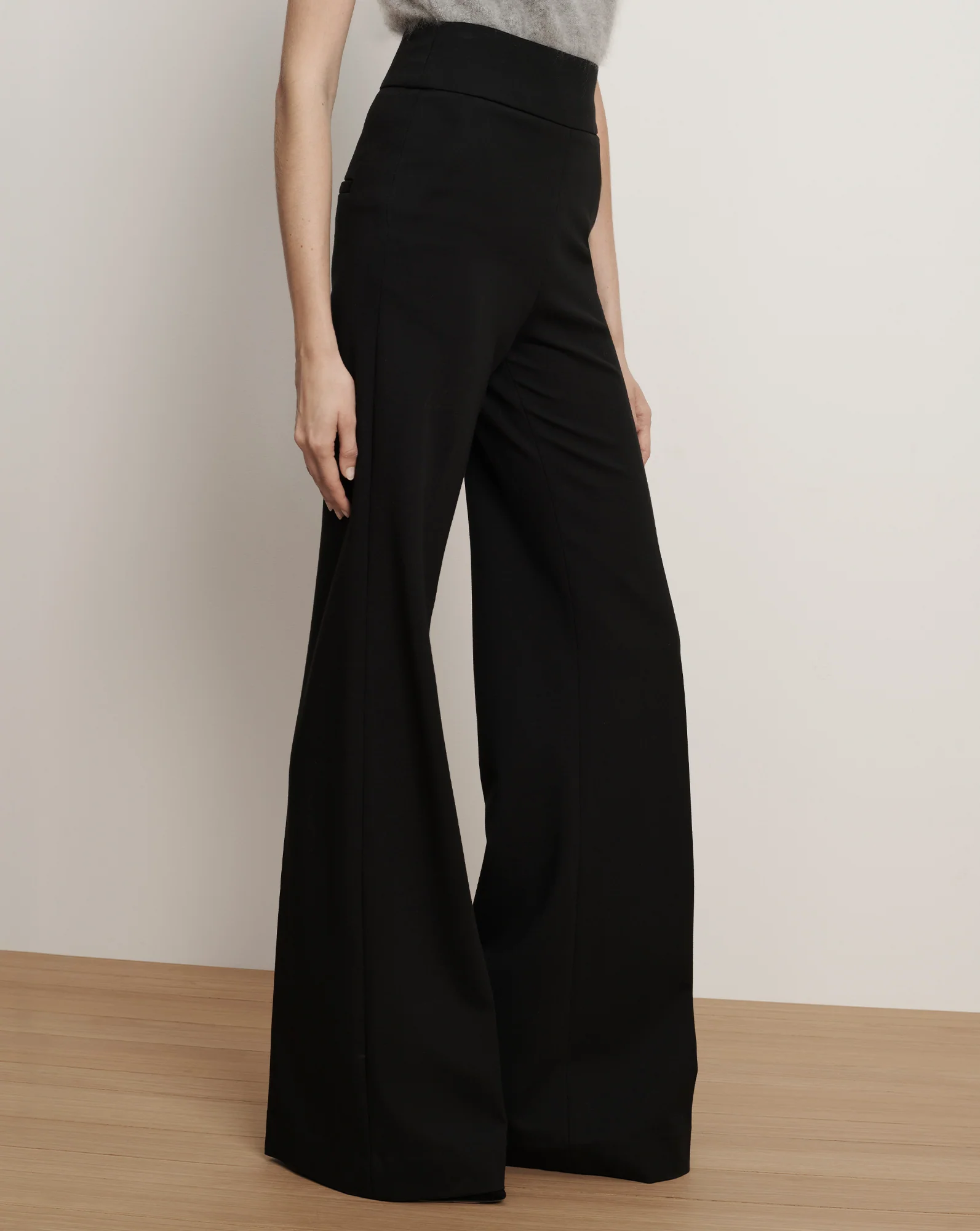 Kalinda Wide-Leg Ponte Pant - Image 2