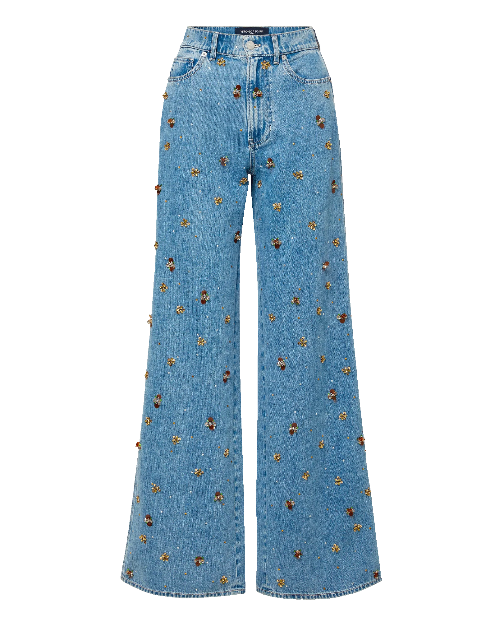 Kasey Embellished Wide-Leg Jean - Image 7