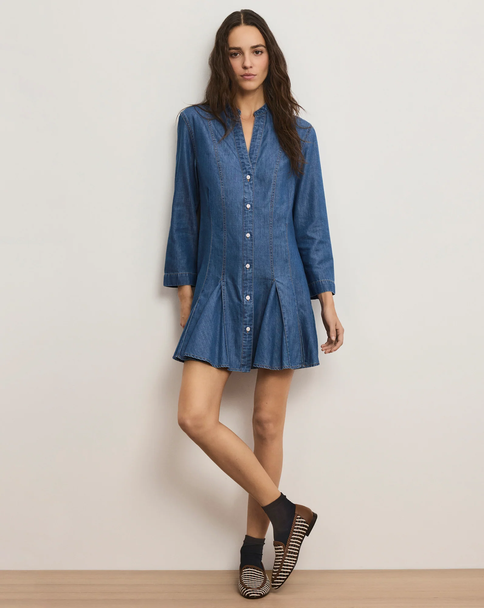 Korinda Mini Shirtdress - Image 2