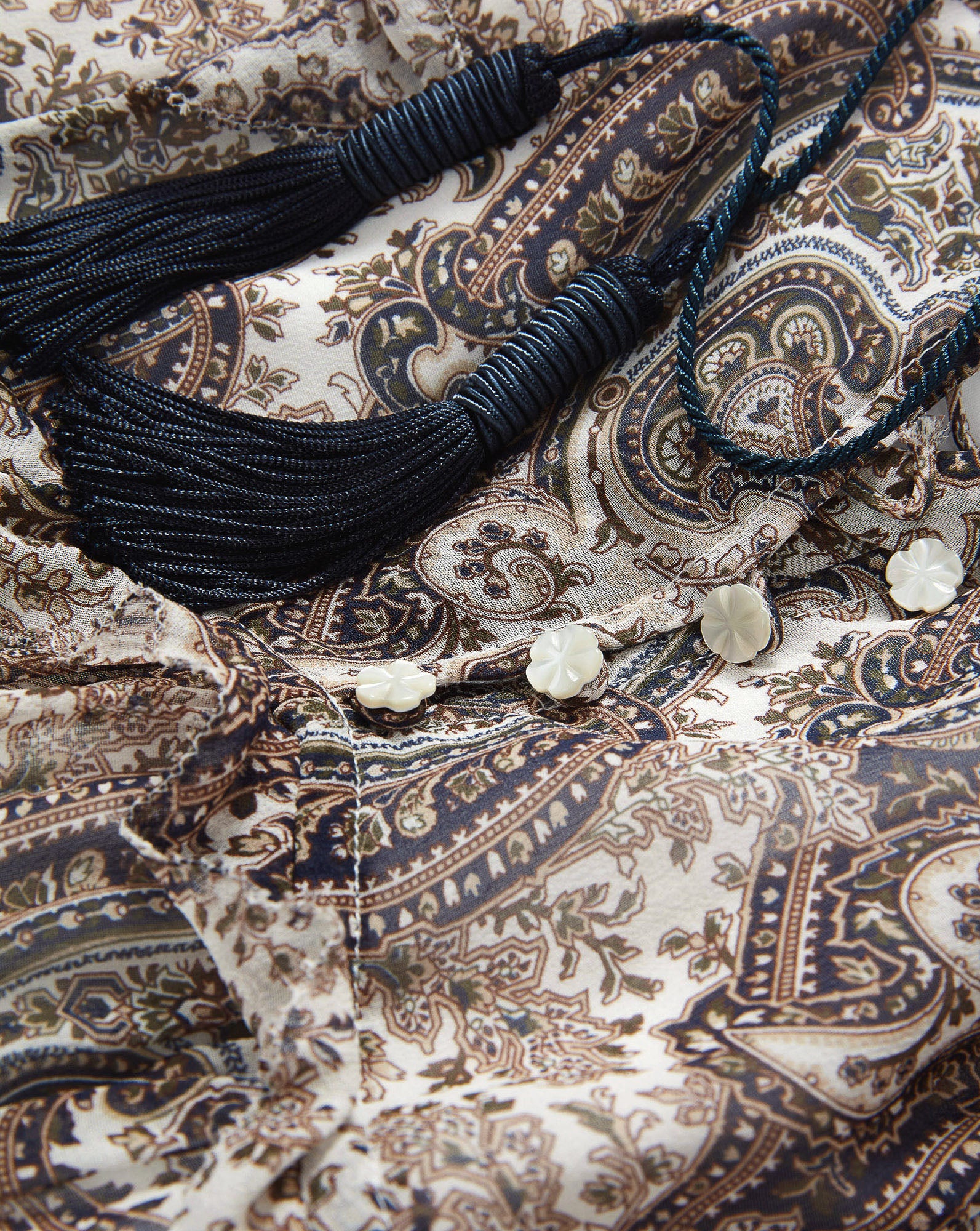 Lilith Silk Maxi Dress - Image 3