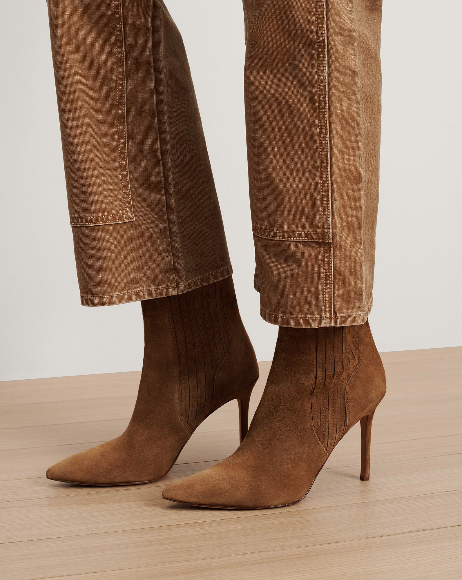 Lisa Stiletto Mid-Heel Ankle Boot - Image 2