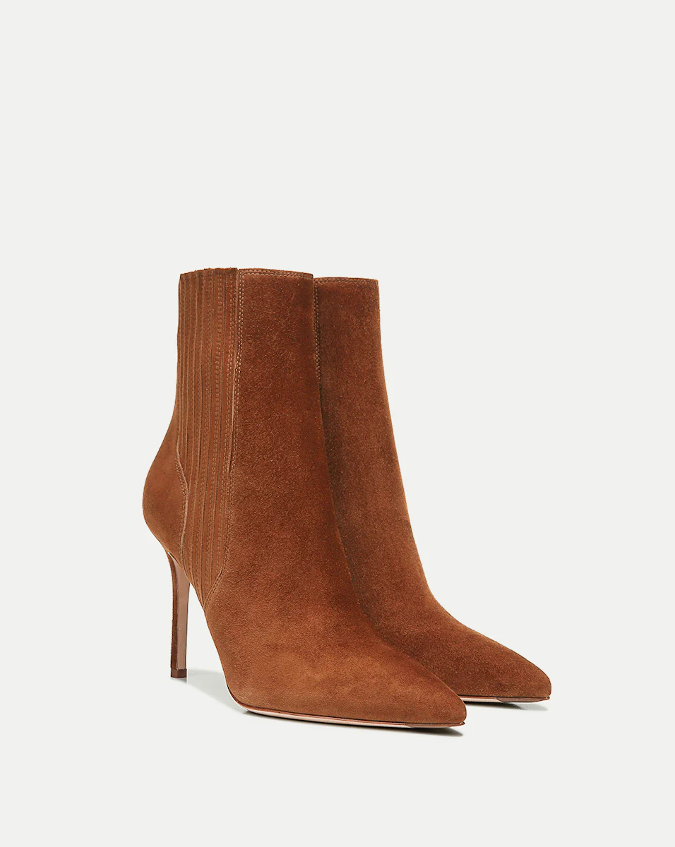 Lisa Stiletto Mid-Heel Ankle Boot - Image 3