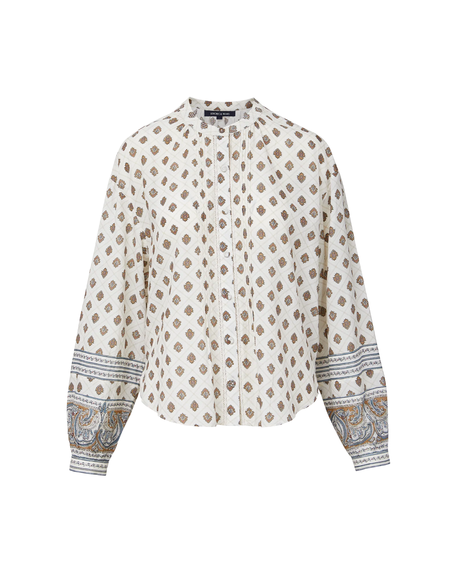 Lollie Paisley Button-Down Blouse - Image 6