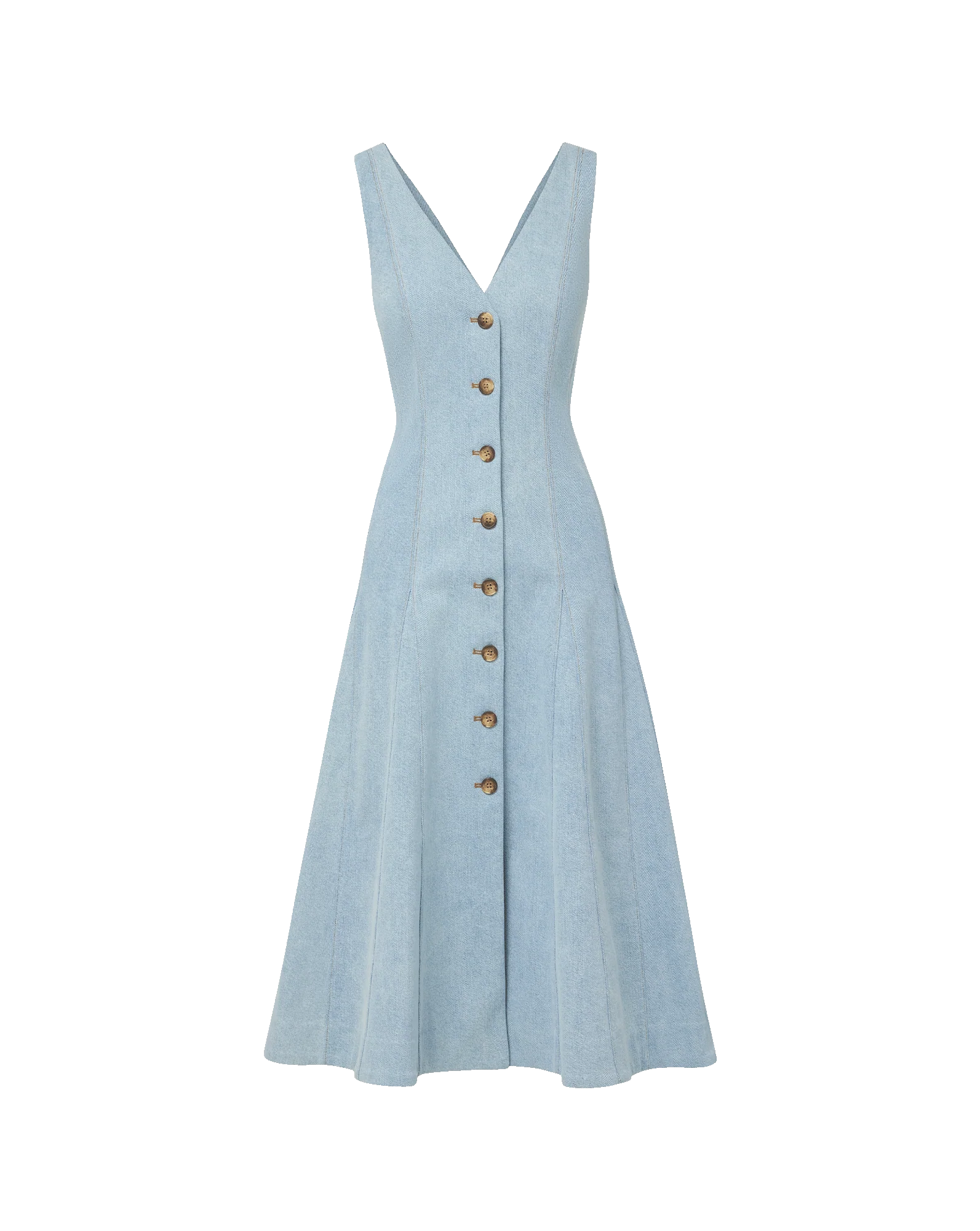 Lou Pleated Midi Dress - Image 6