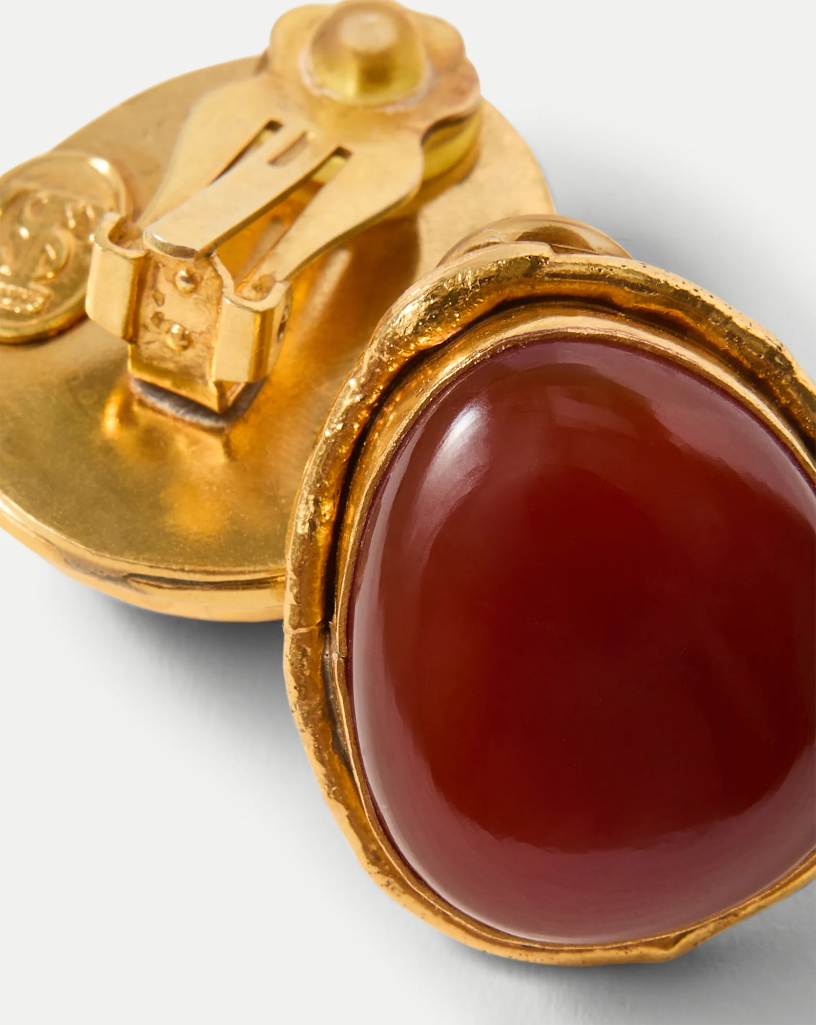 Macaroon Carnelian Earring - Image 4