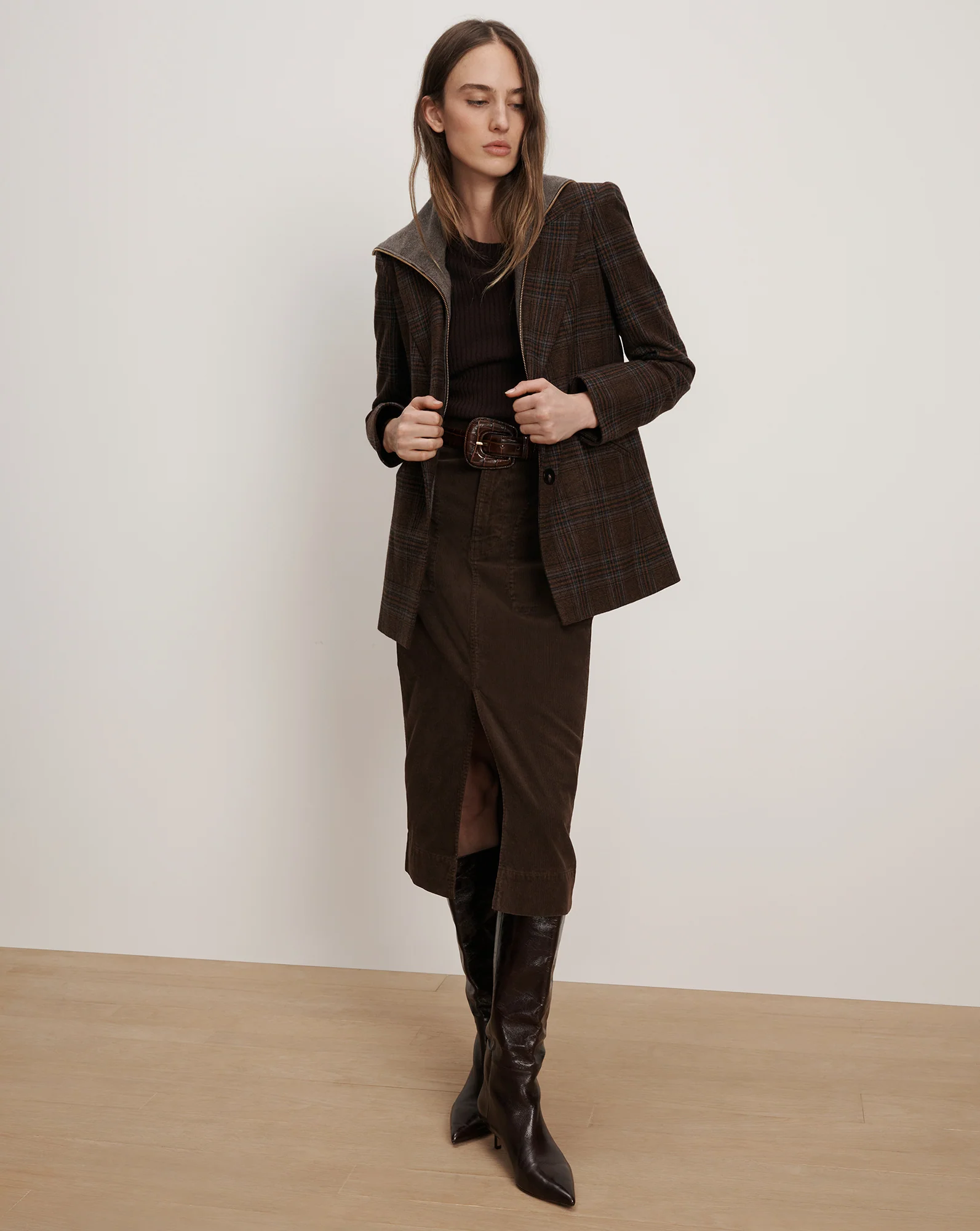 Maci Plaid Dickey Jacket - Image 3
