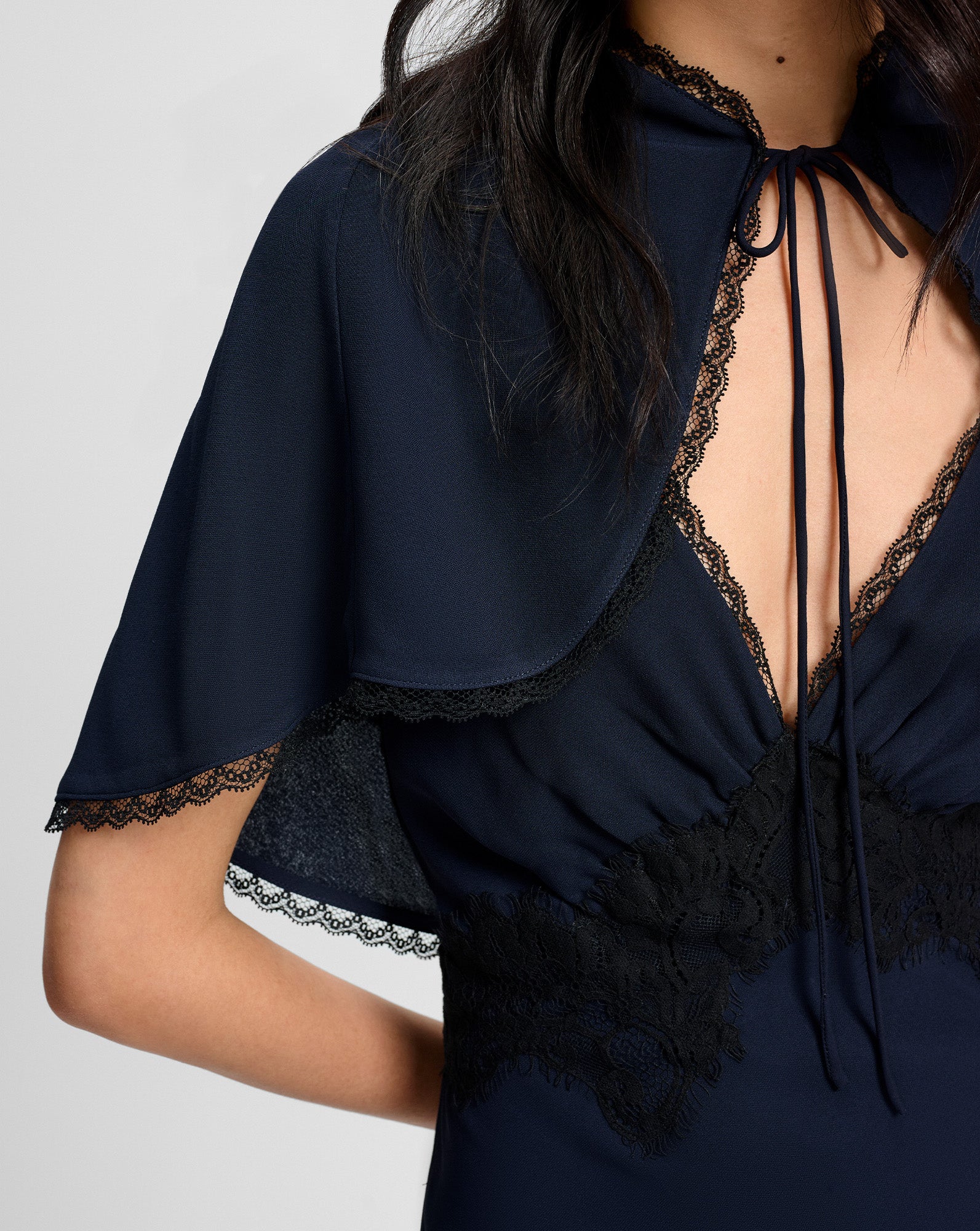 Muriel Lace-Trim Maxi Dress - Image 6