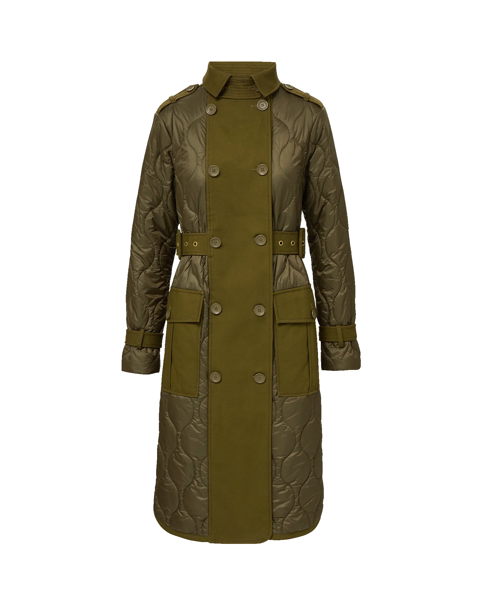 Newberry Puffer Trench Coat - Image 6