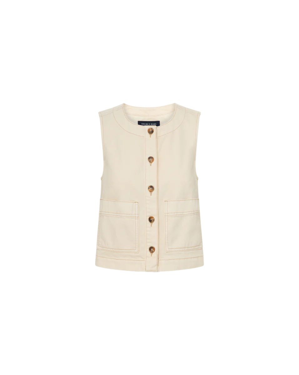 Ording Denim Vest - Image 5