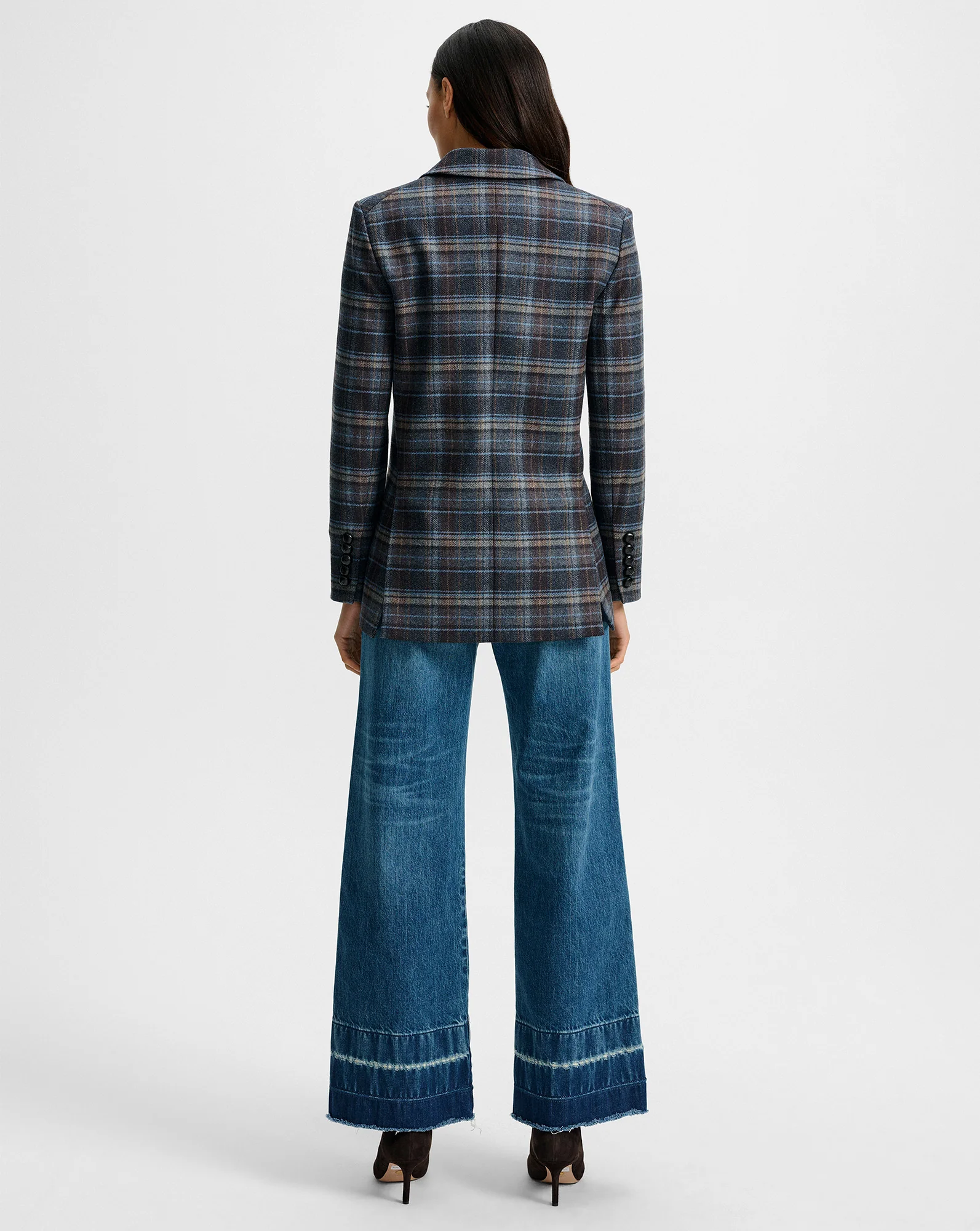 Oria Plaid Dickey Jacket - Image 4