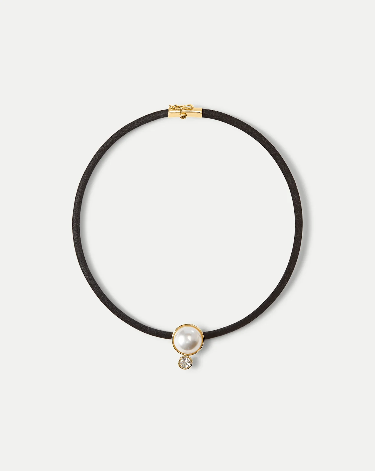 Pearl Pendant Cord Necklace