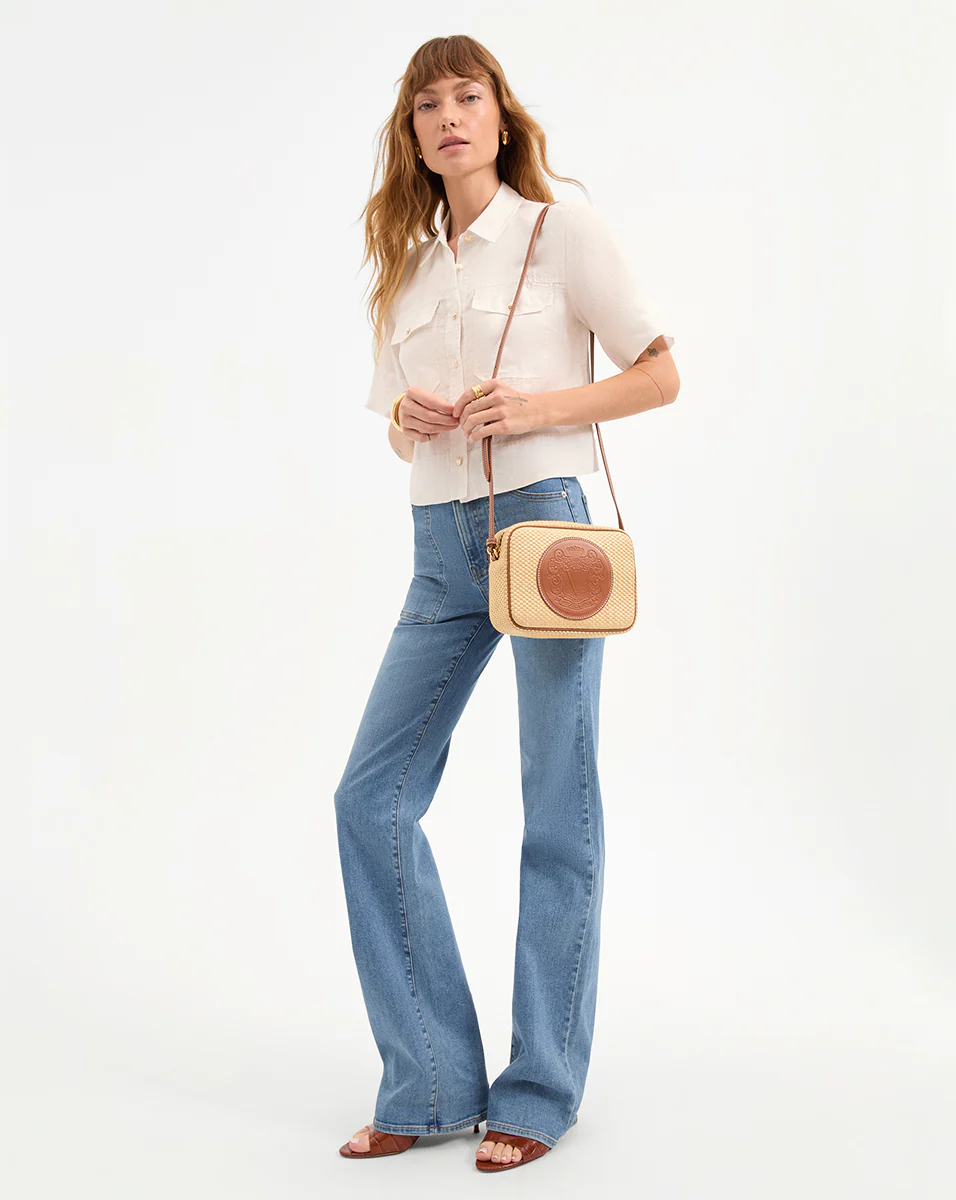 Raffia Click Crossbody - Image 2