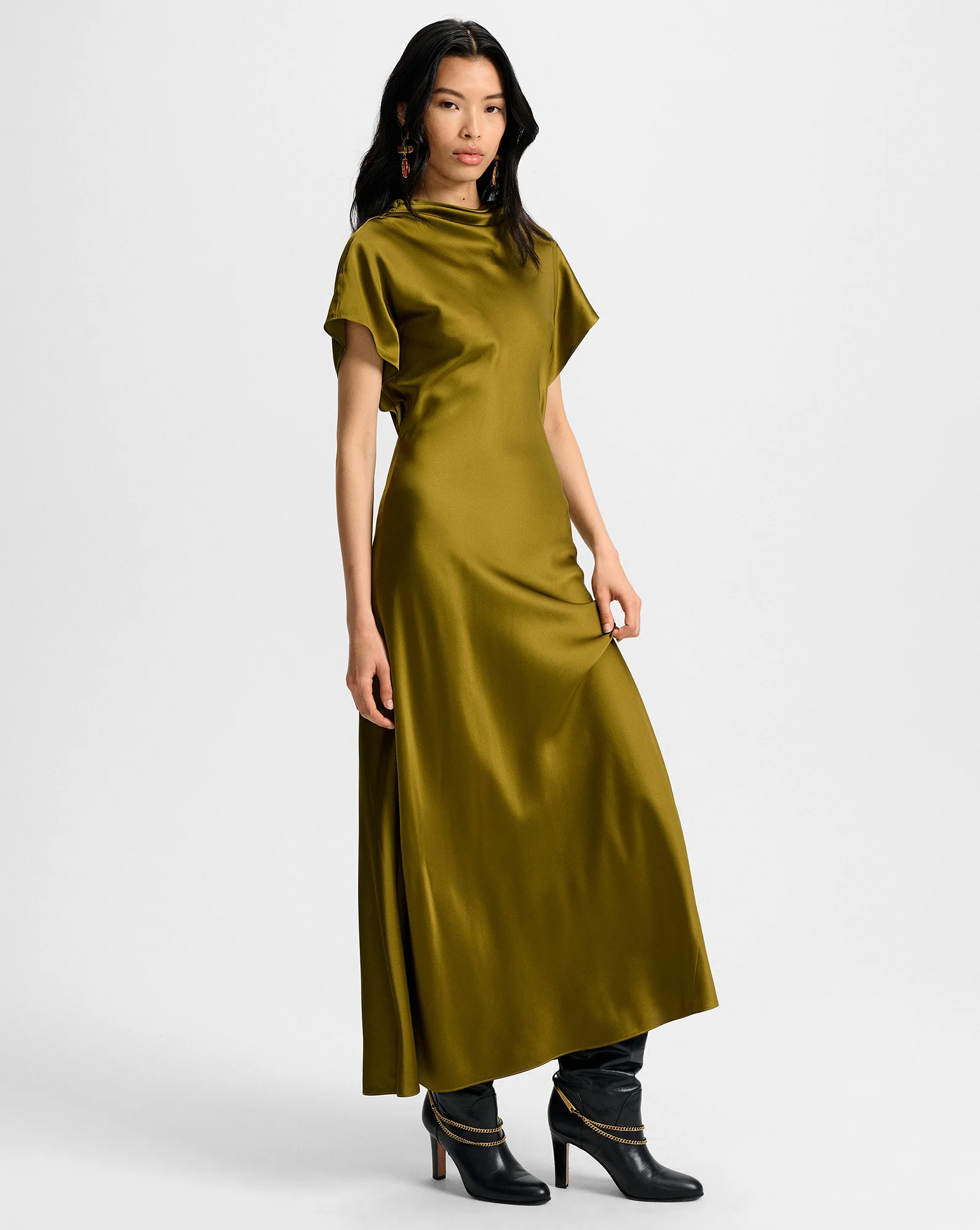 Redgrave Silk Midi Dress - Image 2