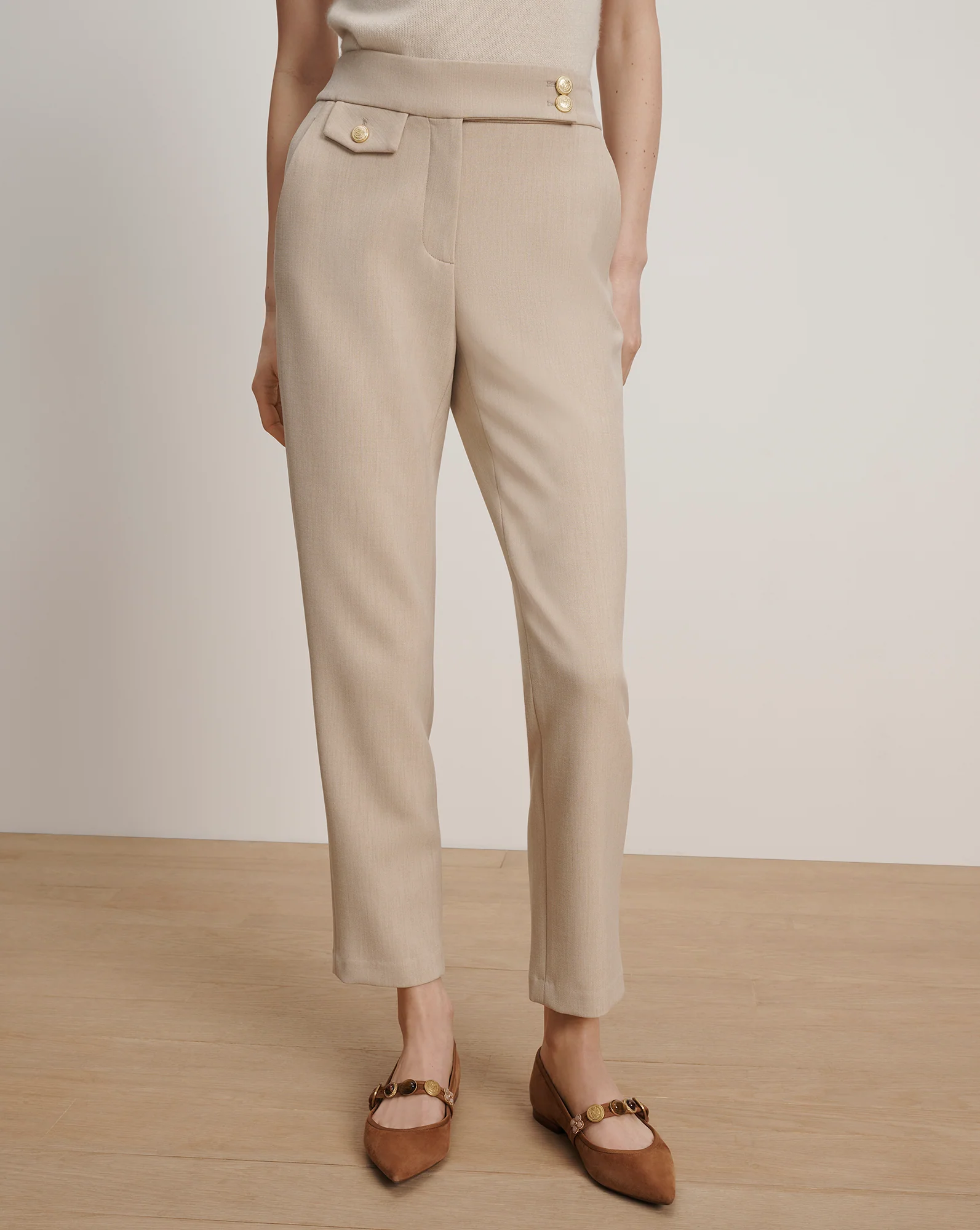 Renzo Crest Button Pant - Image 2