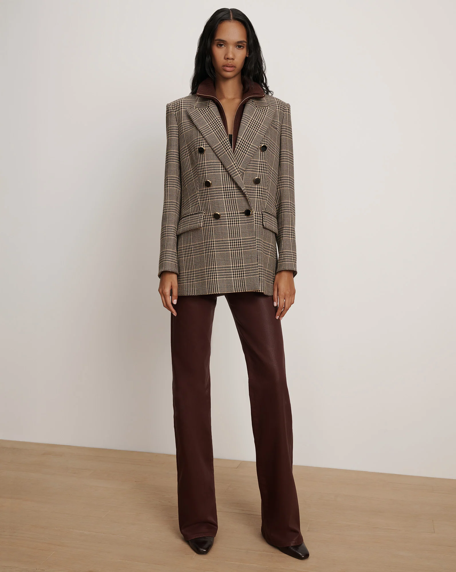 Rhys Houndstooth Dickey Jacket - Image 2