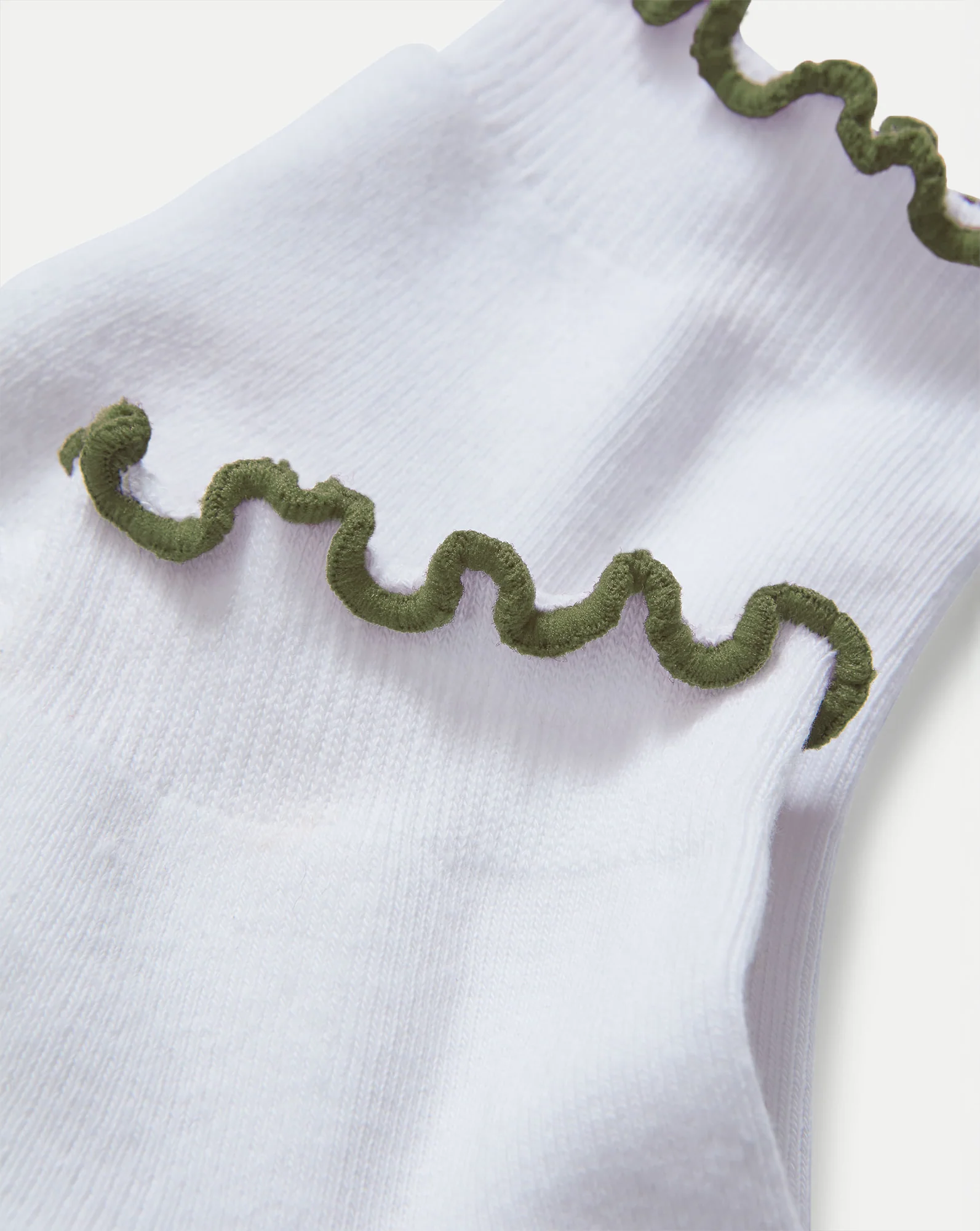 Ruffle Crew Sock - Image 3