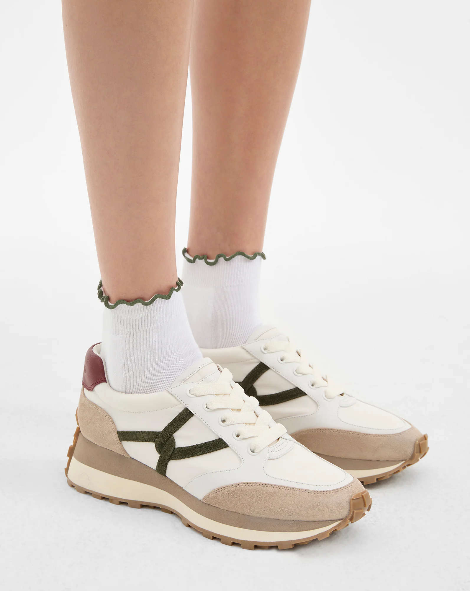 Ruffle Crew Sock - Image 5