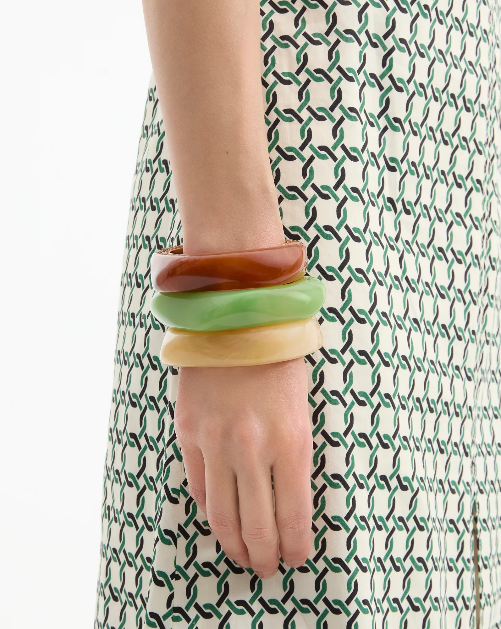 Sculpted Resin Bangle - Image 2