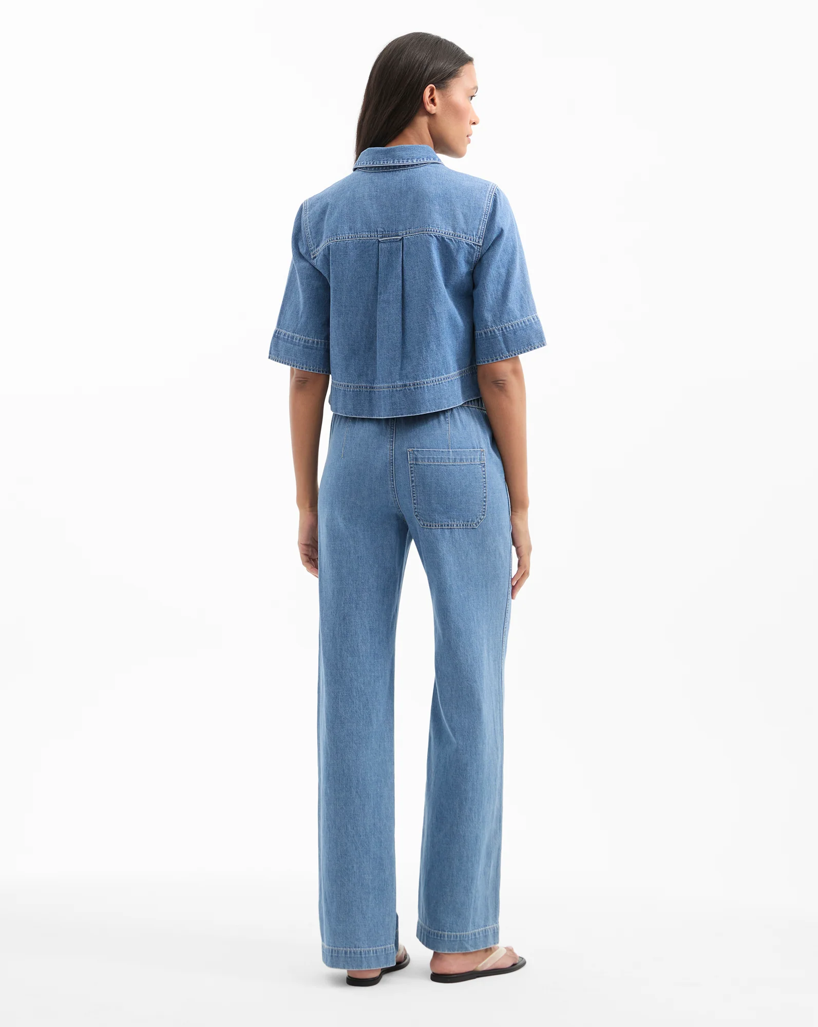 Spruce Denim Button-Down Shirt - Image 4