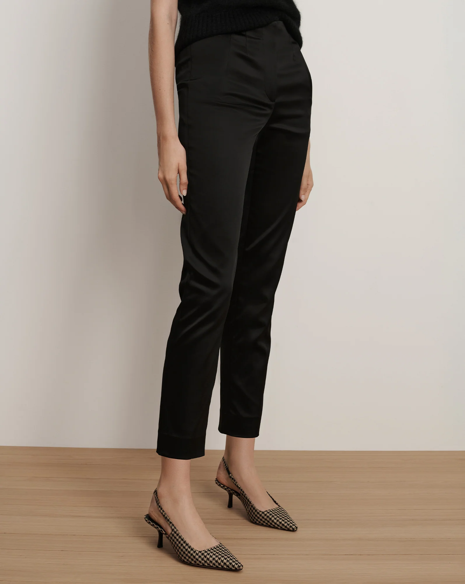 Stila Slim Satin Pant - Image 2