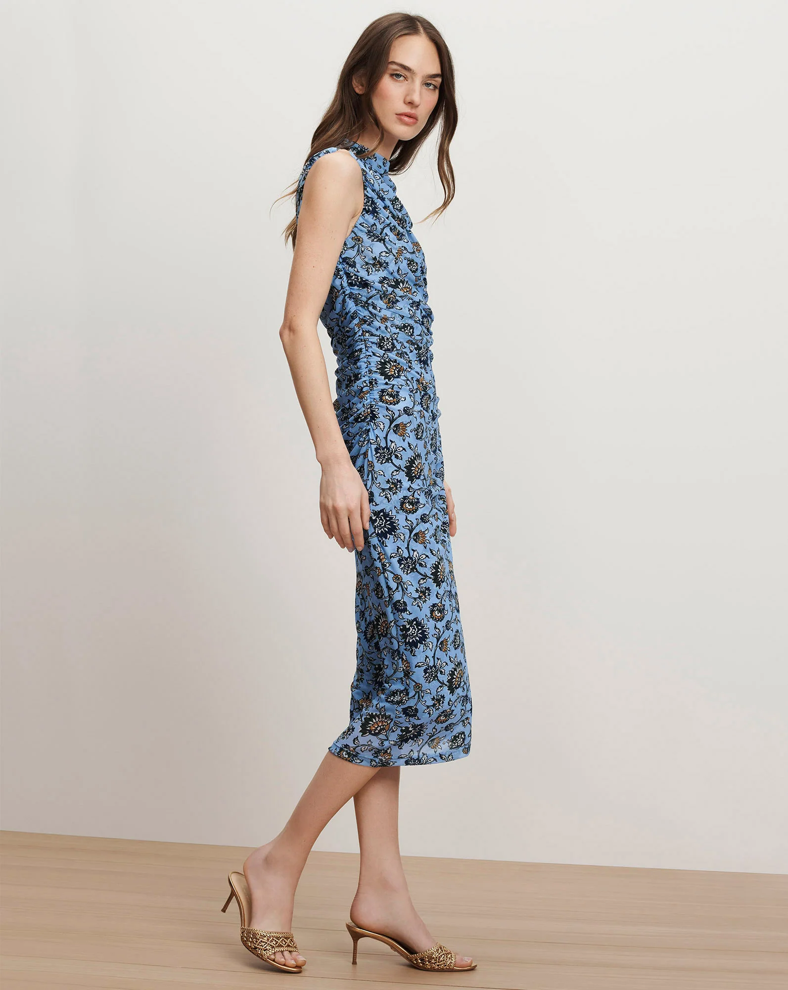 Sylviani Floral Midi Dress - Image 2