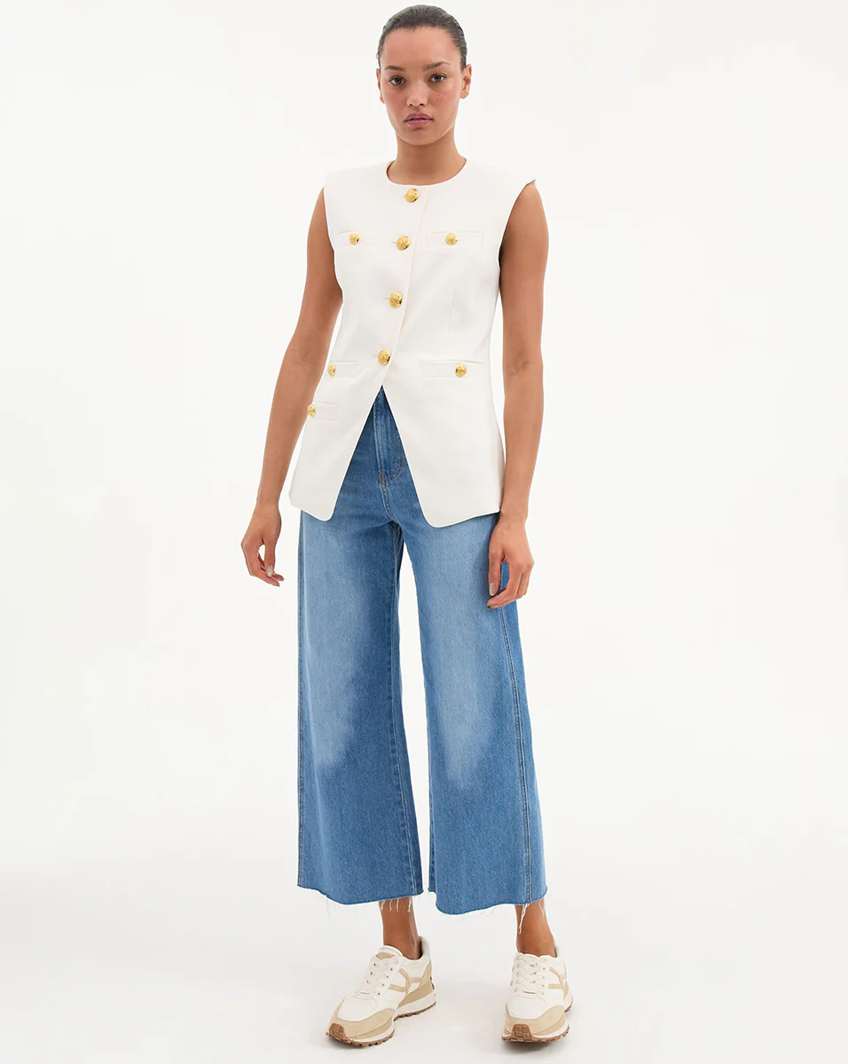 Tamara Linen Vest - Image 6