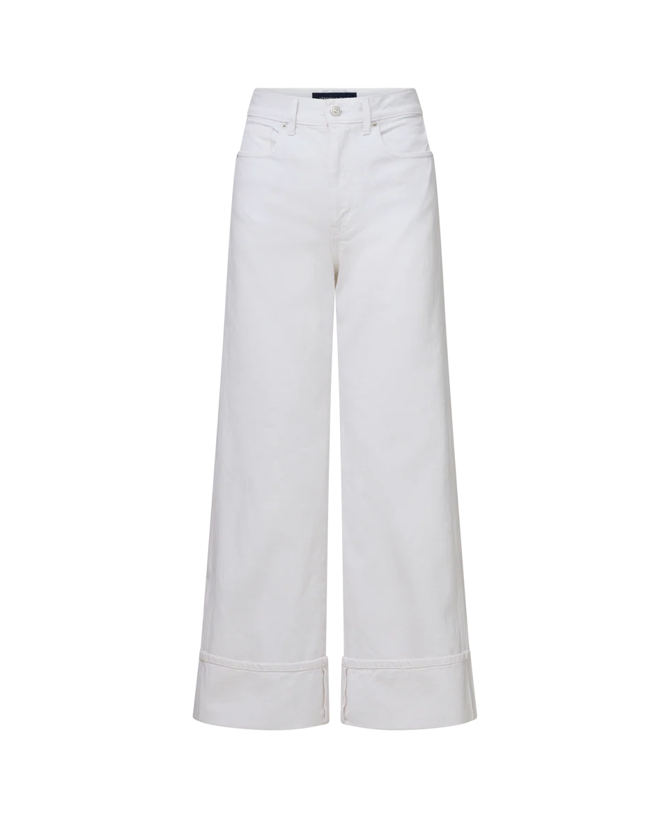 Taylor Cuffed Cropped Wide-Leg Jean - Image 7