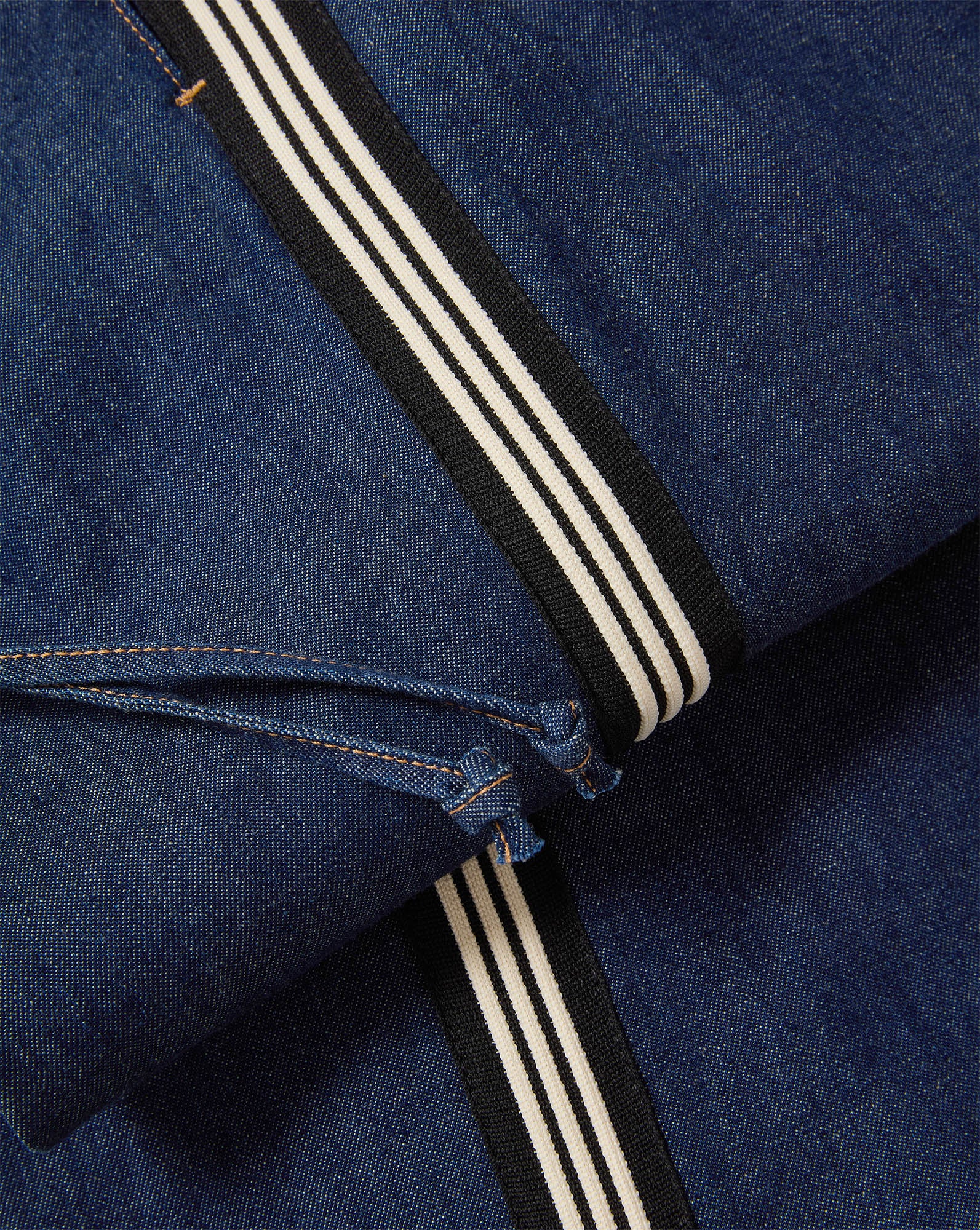 Taylor Track-Stripe Wide-Leg Jean - Image 4