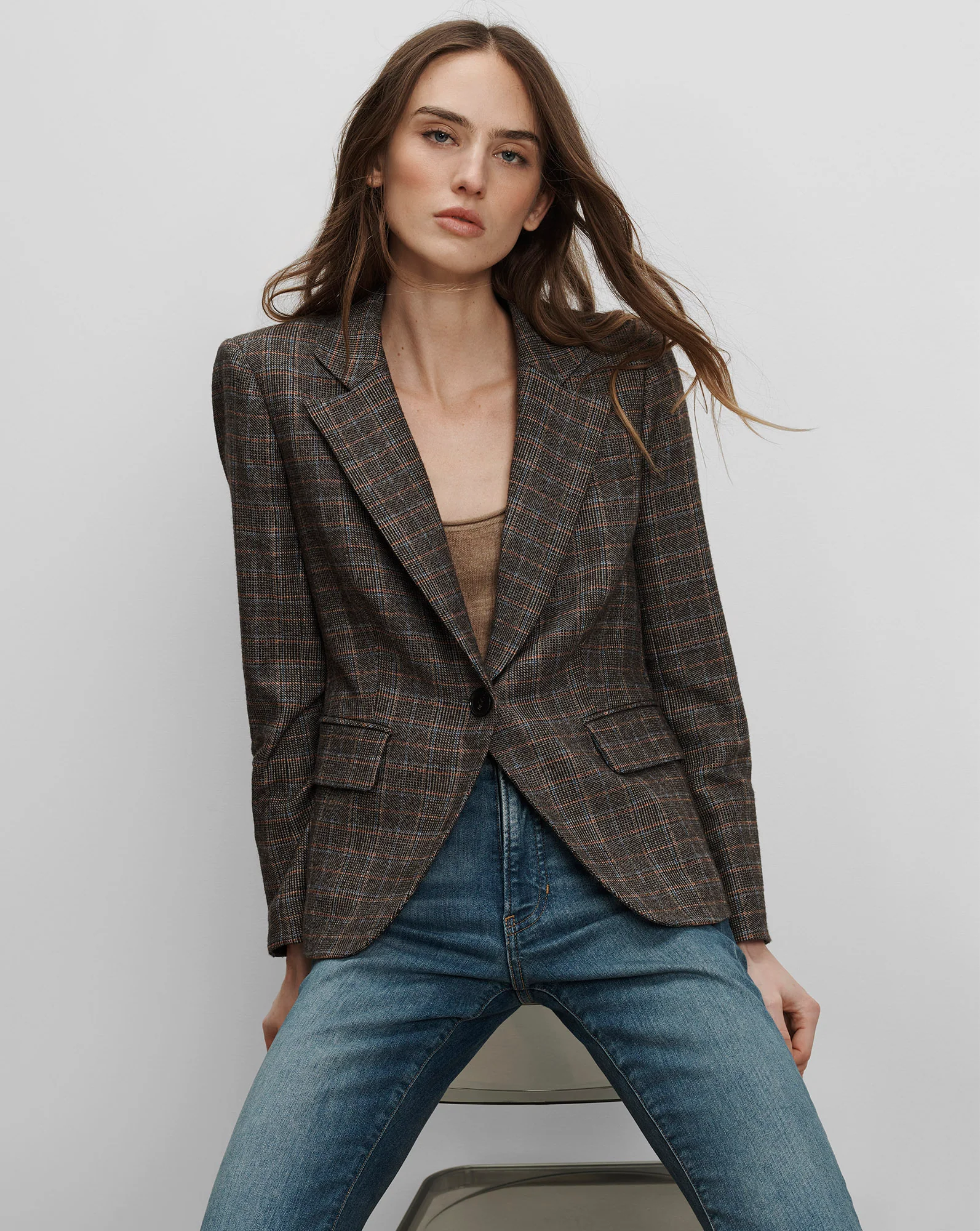Tyra Plaid Dickey Jacket - Image 3