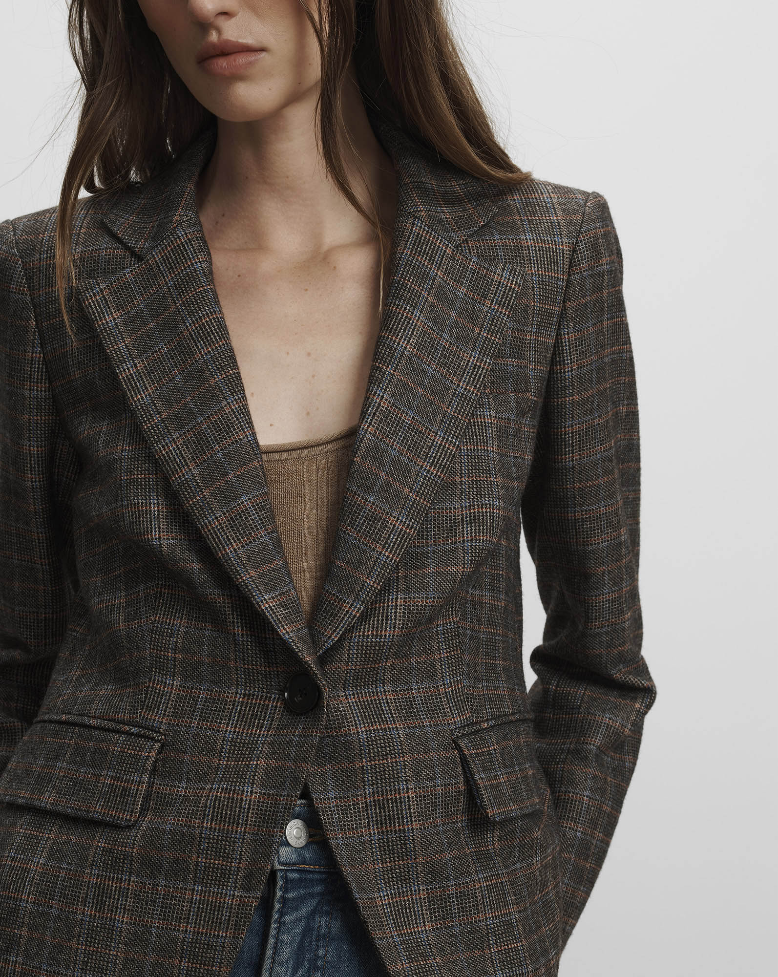 Tyra Plaid Dickey Jacket - Image 6
