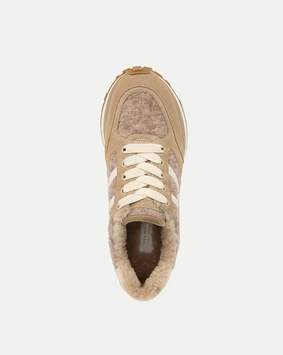 Valentina Shearling Sneaker - Image 3