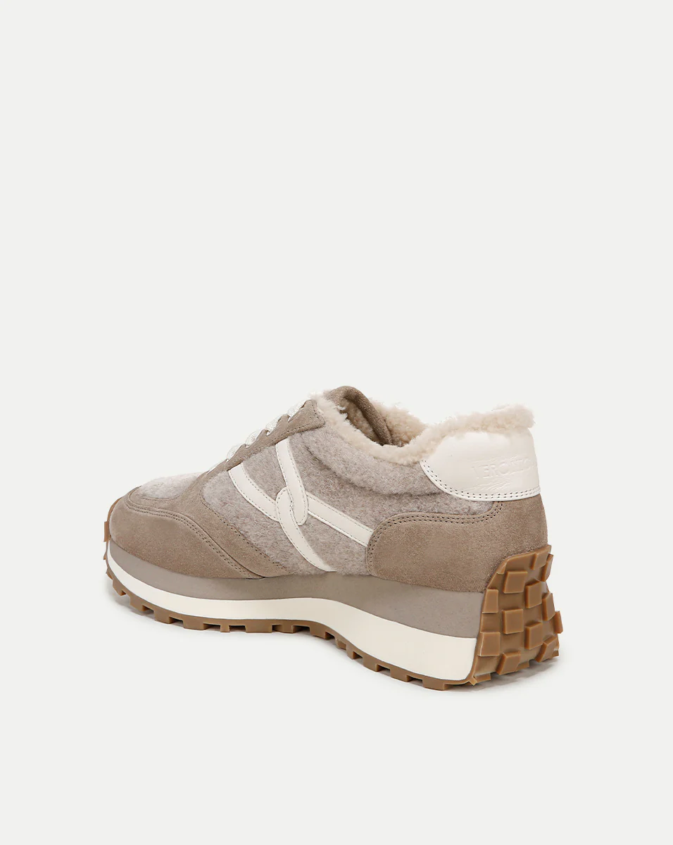 Valentina Shearling Sneaker - Image 4